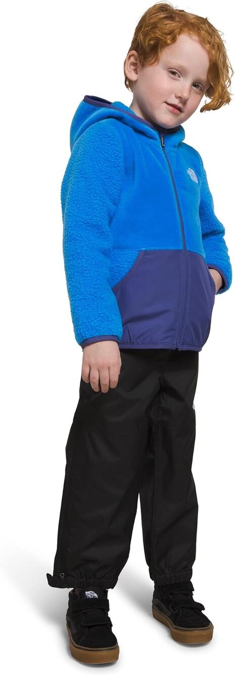 NWT The North Face Kids Forrest Fleece Full Zip Hoodie Optic Blue Unisex Size 2
